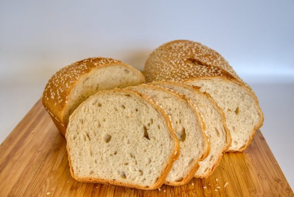 Sandwitchbrot aufgeschnitten