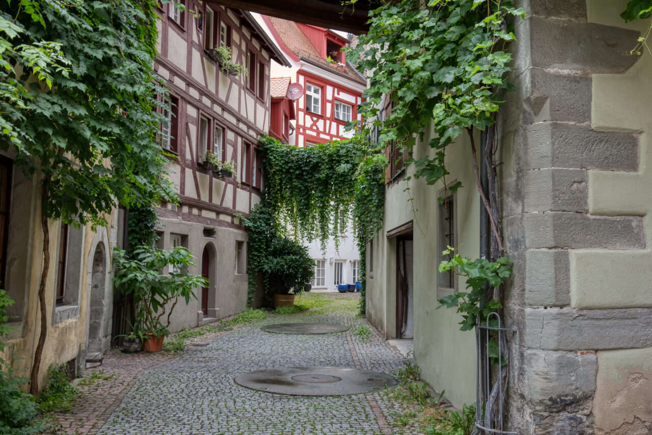Lauschiges Kopfsteinpflastergässchen