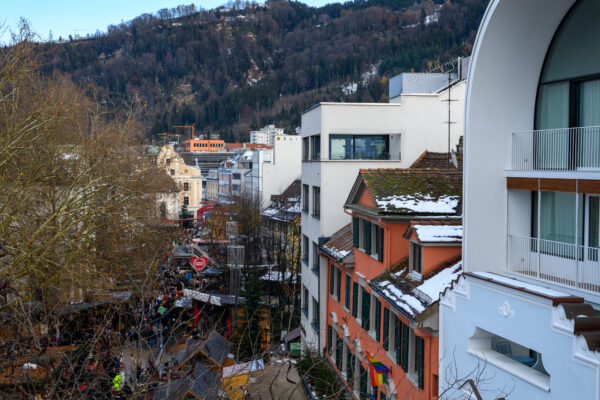 Bregenzer Weihnachtsmarkt-Impressionen mit Riesenrad-Aussicht