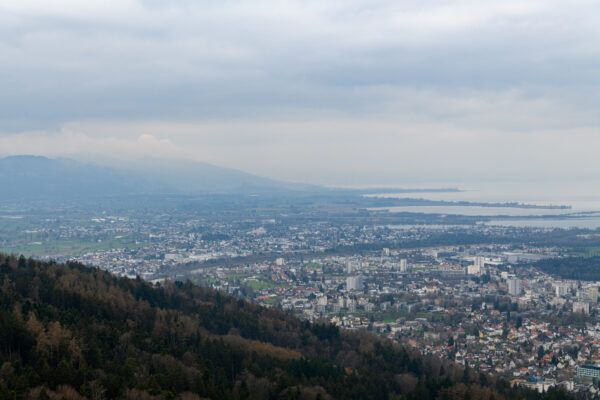 Von der Fluh auf den Pfänder