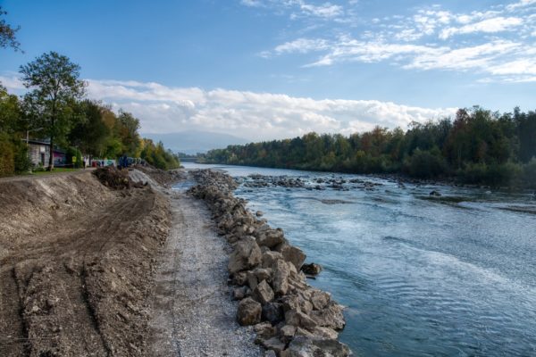 Achsanierung Bregenz und Herbststimmung am Wasser