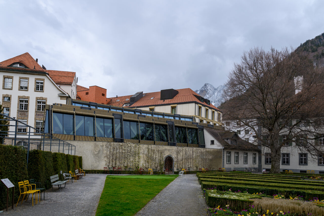 Moderne Architektur in einem historischen Umfeld
